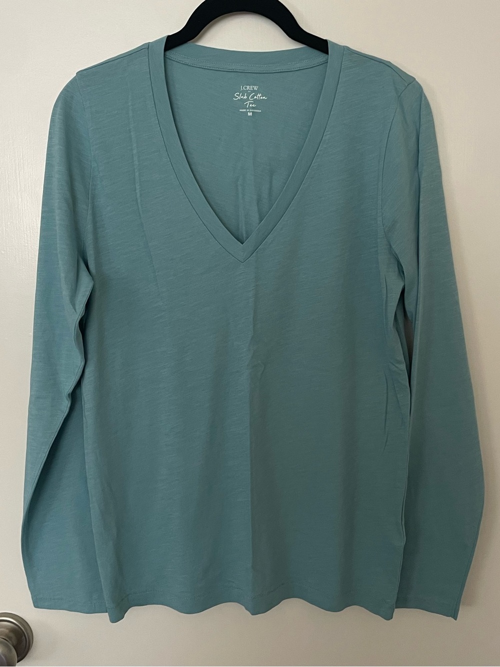 NWT - J. Crew Women's V-Neck Long Sleeve Tee